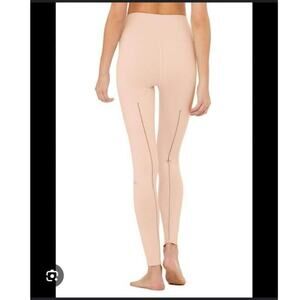 Alo Yoga High Waist Pink Dash Leggings Size: S
